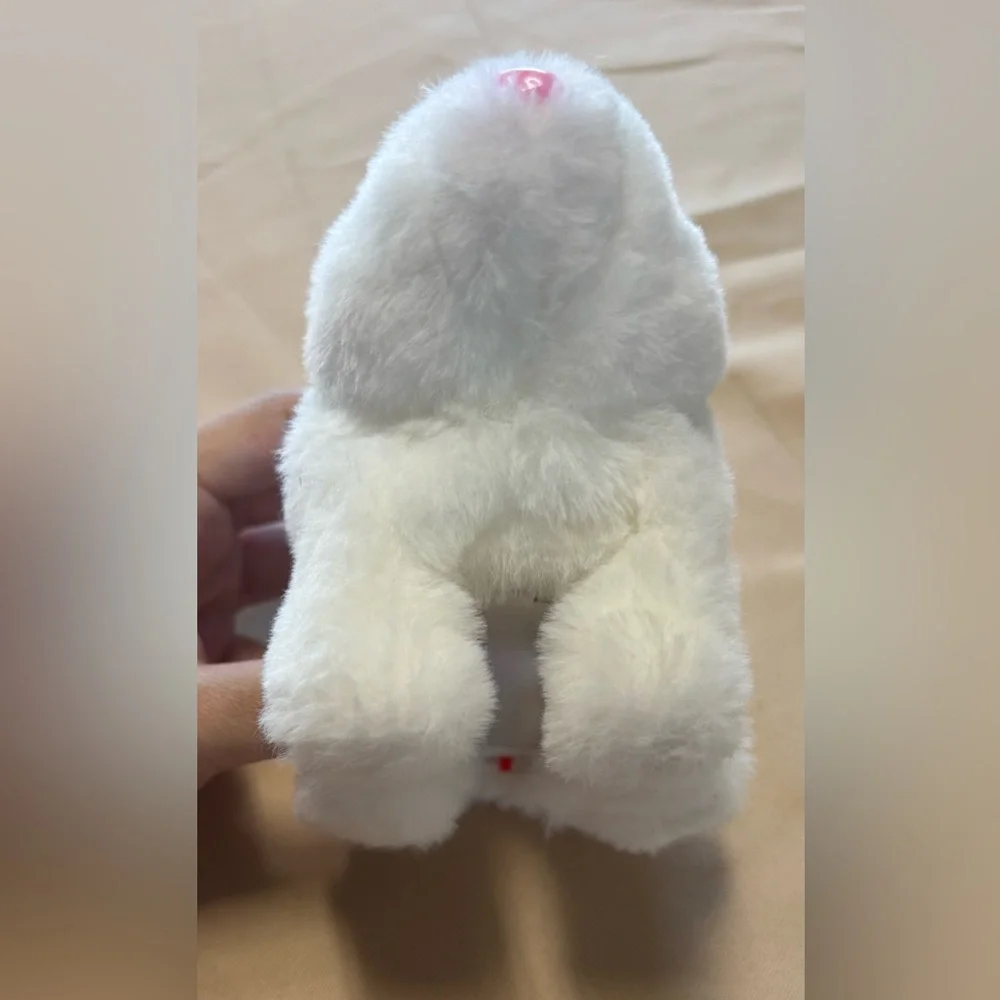 Interactive White‎ Bunny Plush Toy
